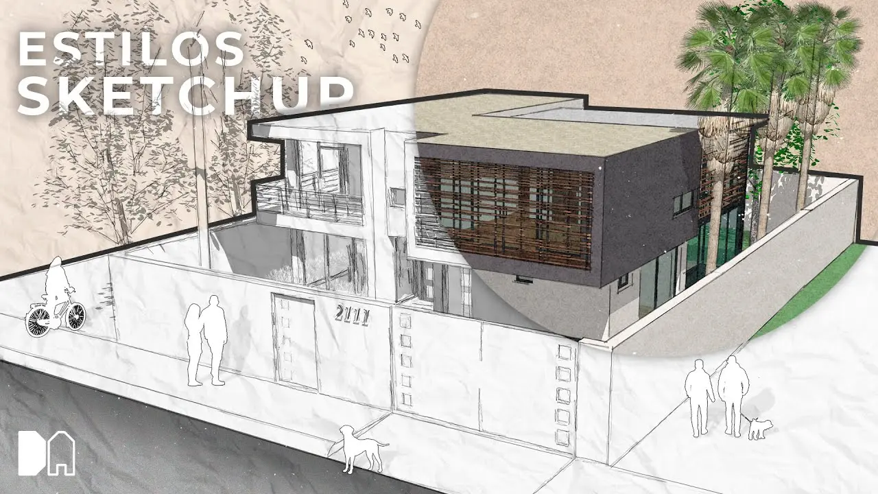 Estilos en SketchUp: Guía completa para dominar la apariencia de tus diseños - Cómo agrego estilos en SketchUp sketchup estilos - Cómo agrego estilos en SketchUp