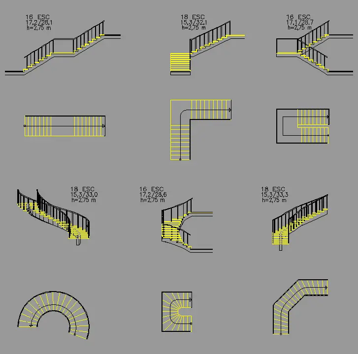 bloques autocad escaleras - Cómo ajustar el tamaño de un bloque en AutoCAD