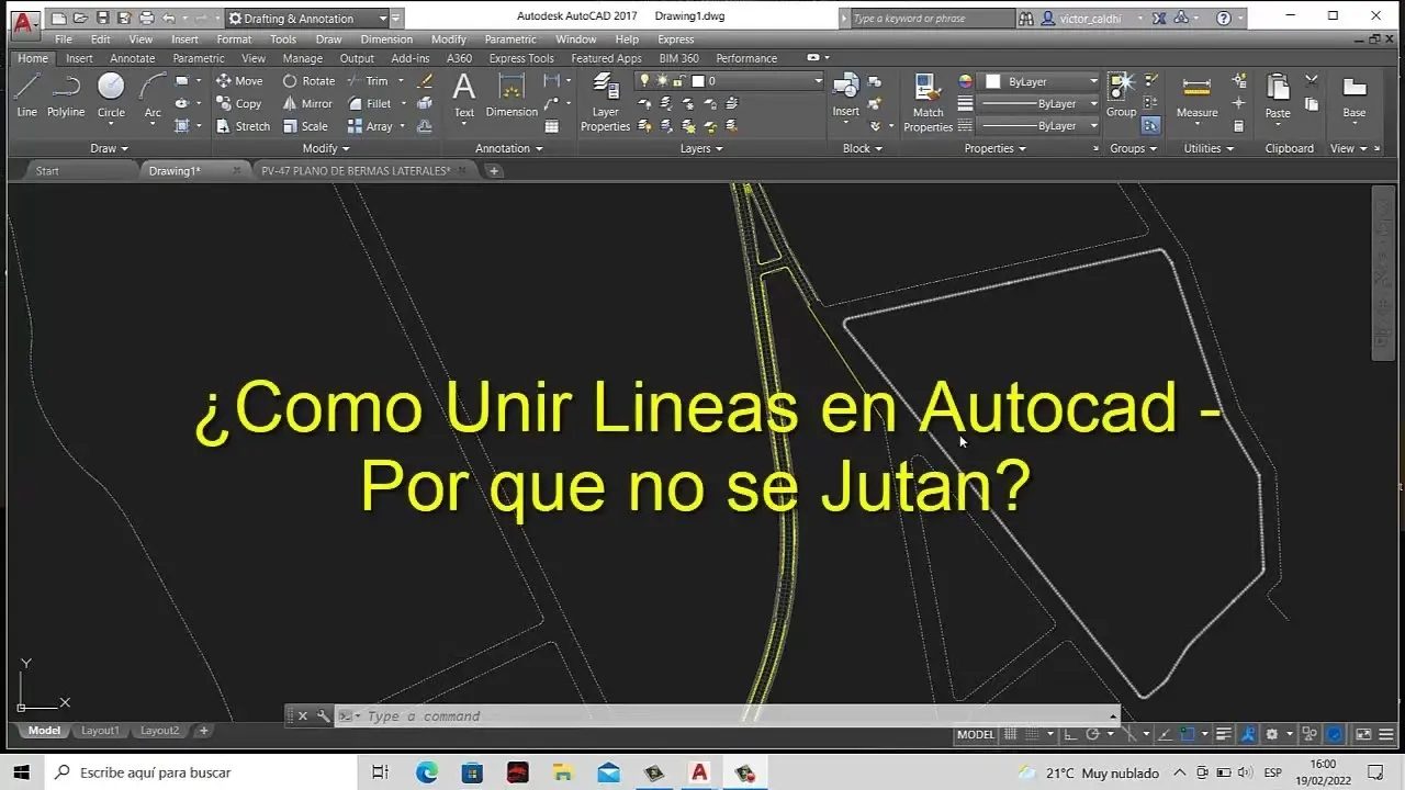 Cómo cerrar líneas en AutoCAD: Guía completa - Cómo cerrar dos líneas en AutoCAD como cerrar lineas en autocad - Cómo cerrar dos líneas en AutoCAD