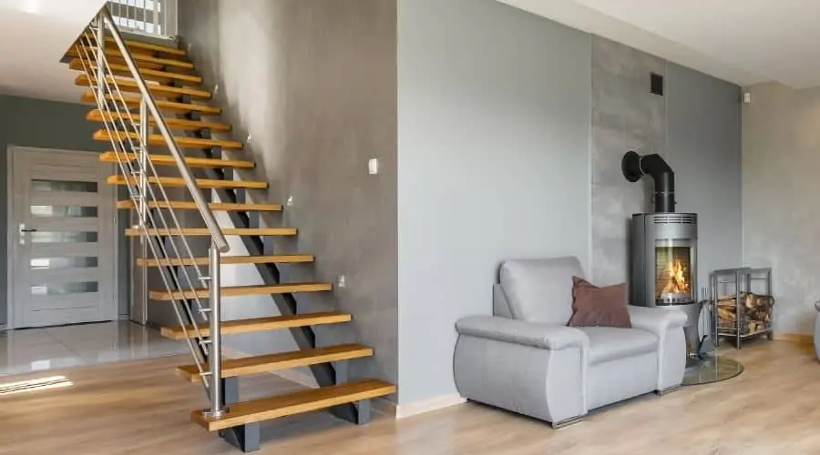 Escaleras Metálicas Interiores: Guía Completa para su Diseño y Selección - Cómo es la escalera flotante escalera metalica interior - Cómo es la escalera flotante