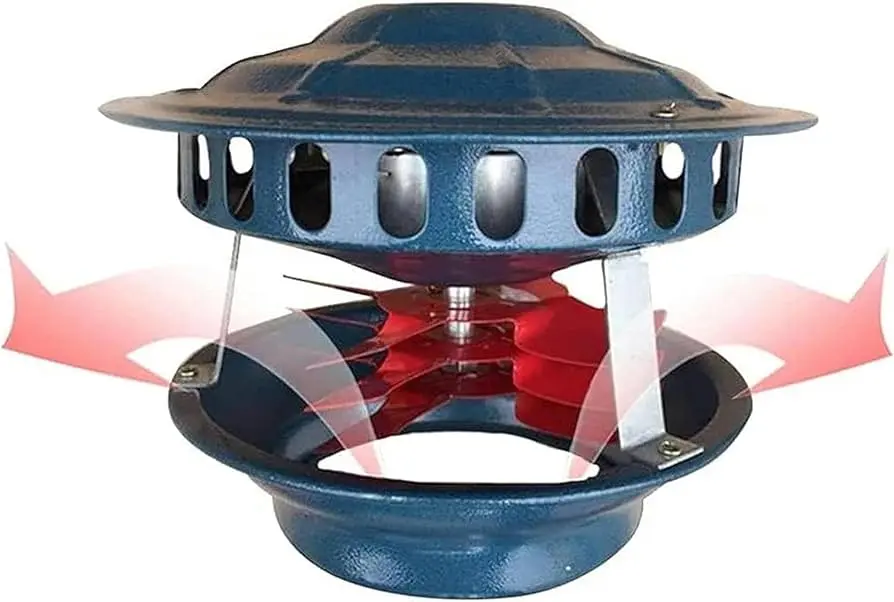 extractor de chimenea de leña - Cómo quitar el humo de chimenea de la casa