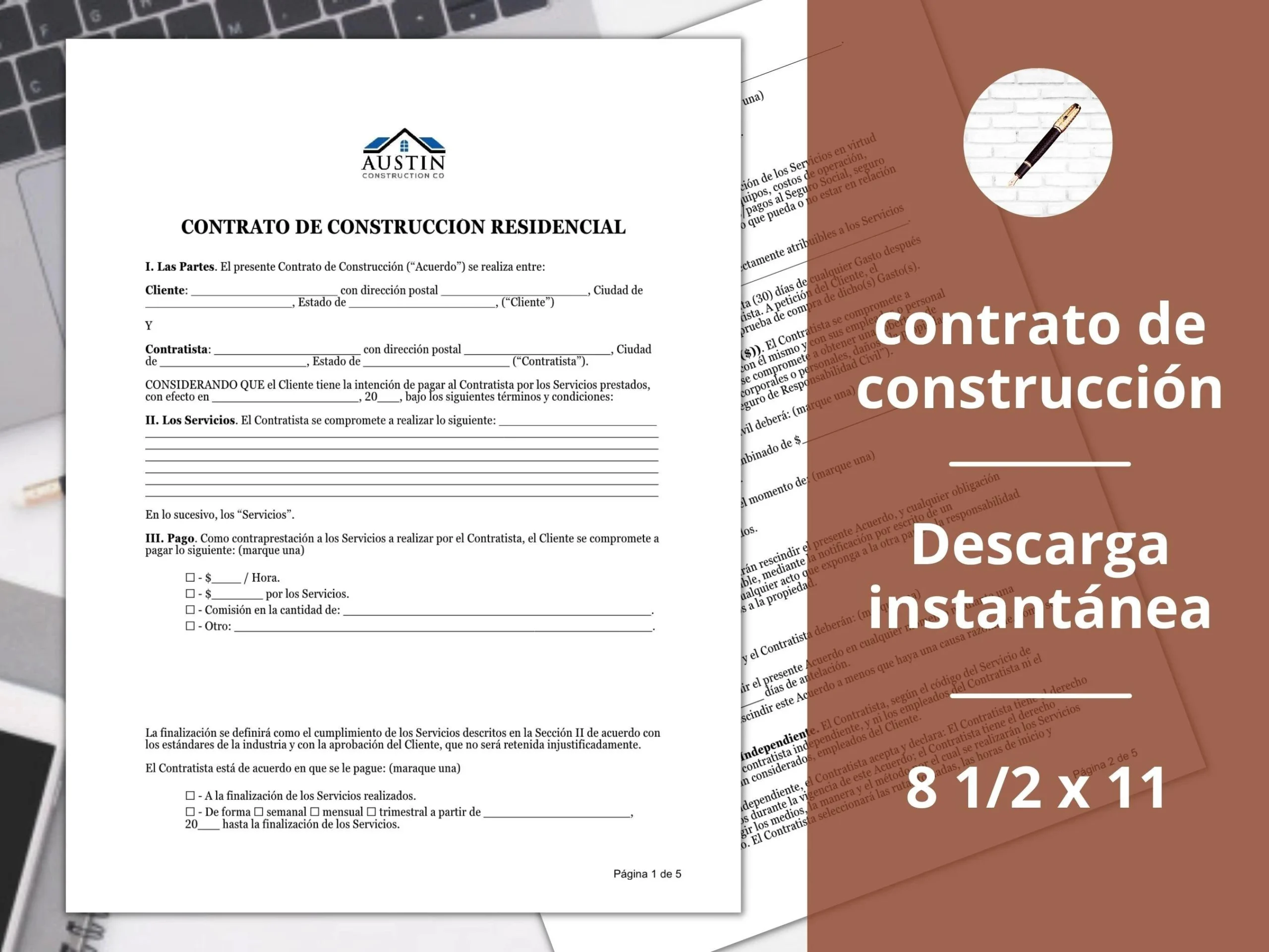 Contrato De Prestacion De Servicios De Construccion
