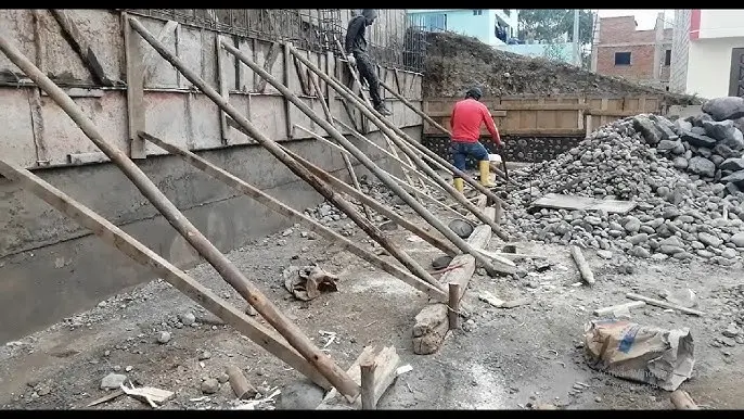 construccion de muros de hormigon - Cómo se realiza la construcción de un muro