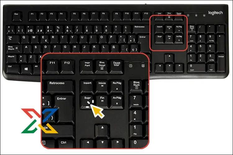 cual es la tecla supr - Cuál es la tecla Supr en el teclado