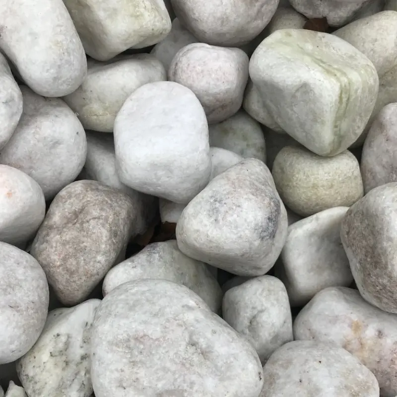piedra blanca construccion - Cuántos kilos de piedra blanca por metro cuadrado