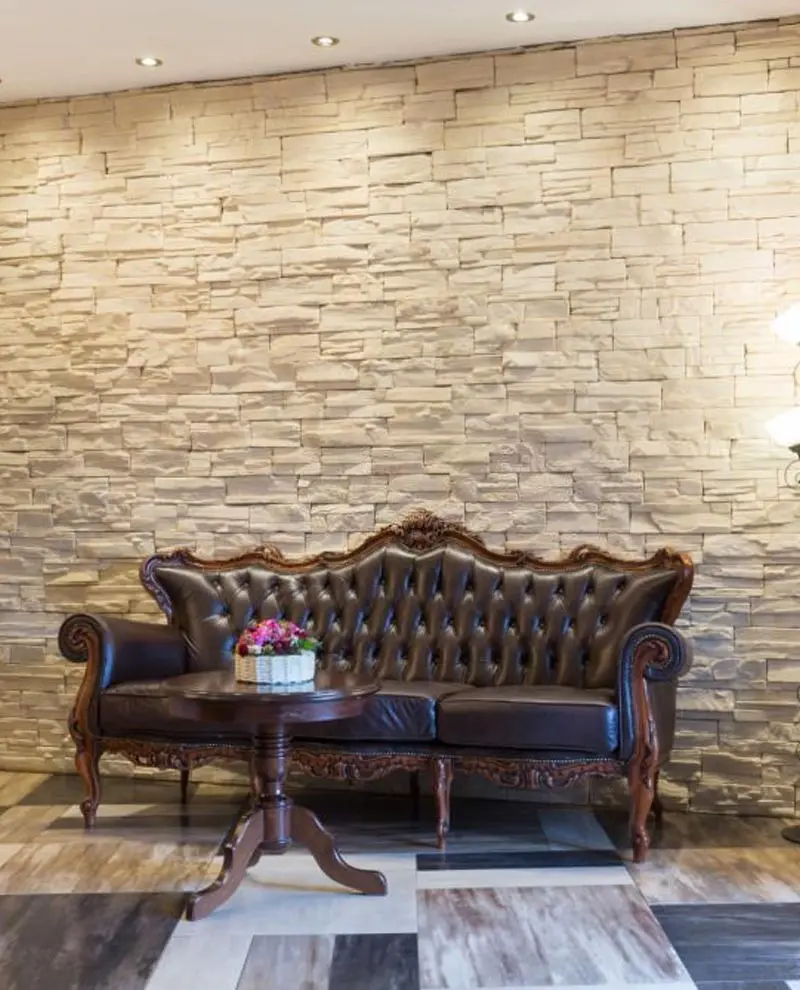 decoracion con lajas - Qué combina con piedra laja
