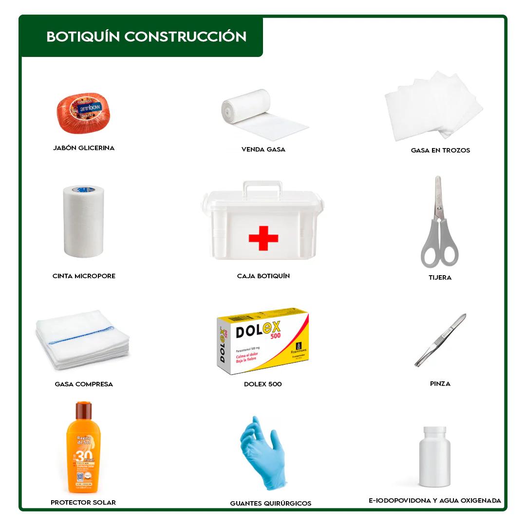 Botiquín para obra de construcción: Guía completa - Qué debe contener un botiquín en una obra de construcción botiquin para obra de construccion - Qué debe contener un botiquín en una obra de construcción