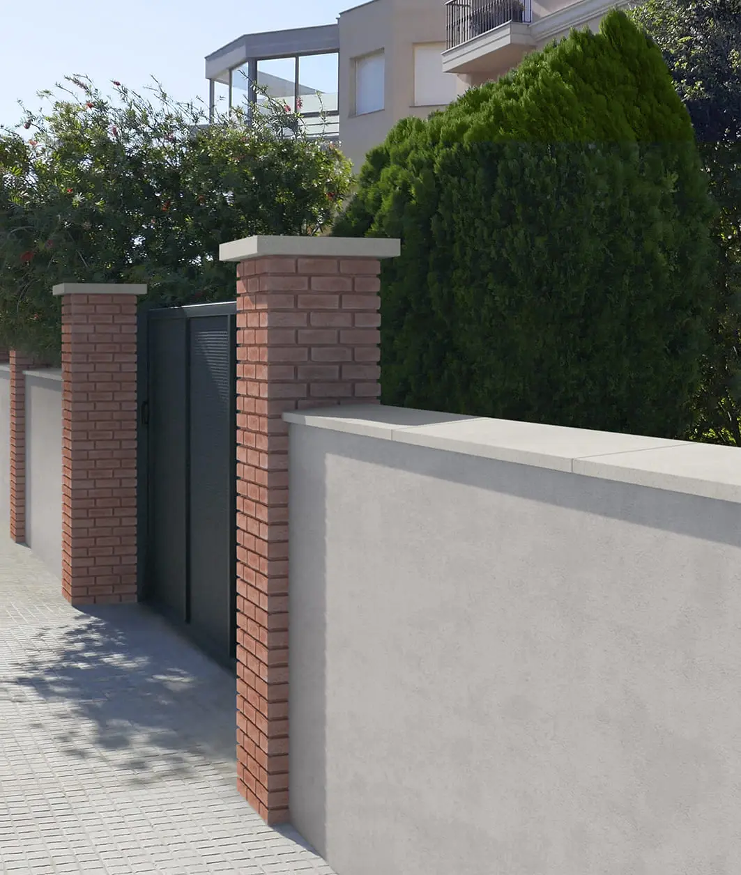 pilares terminacion de columnas de ladrillos - Qué diferencia existe entre un pilar pared y un pilar columna para puentes