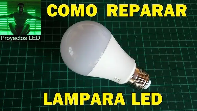 reparacion lamparas led - Qué pasa cuando una lámpara LED parpadea