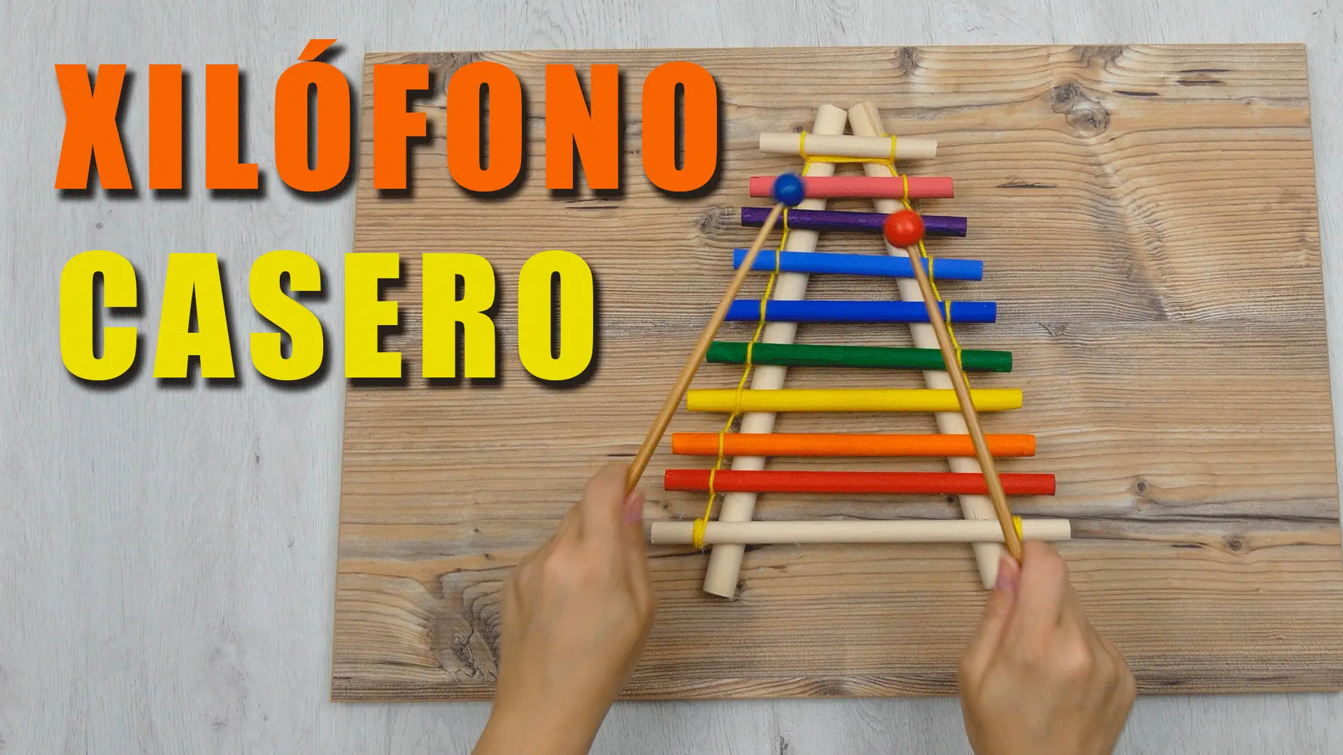 construccion de un xilofono - Qué se necesita para hacer un xilófono