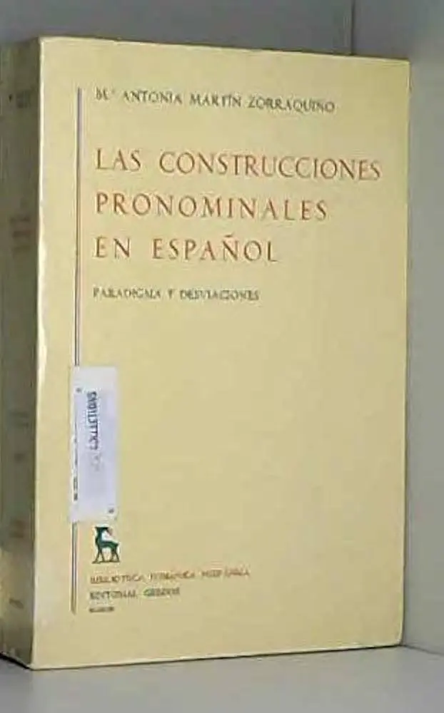 construcciones pronominales - Qué son las construcciones verbales pronominales