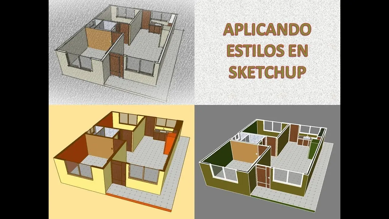 Estilos en SketchUp: Guía completa para dominar la apariencia de tus diseños - Qué tipos de diseños se pueden crear en SketchUp sketchup estilos - Qué tipos de diseños se pueden crear en SketchUp